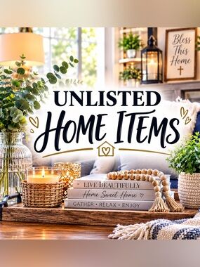 Unlisted Home Items NWT, NWOT, EUC